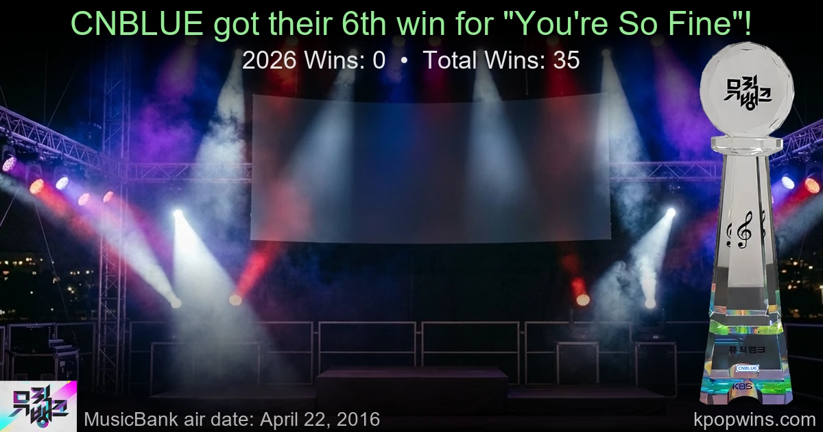 CNBLUE - You're So Fine